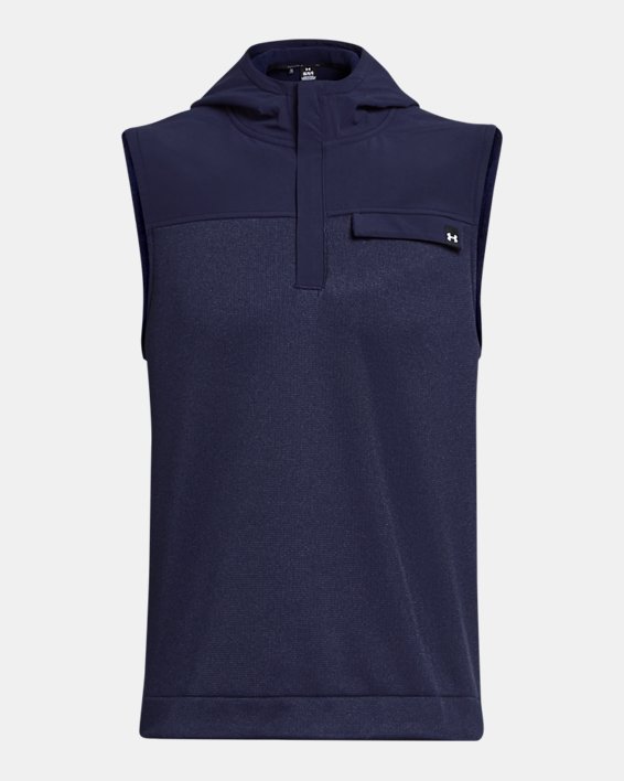 Men's UA Storm SweaterFleece Vest, Blue, pdpMainDesktop image number 5